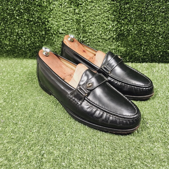 G.H. Bass & Co. Other - GH Bass Weejuns Harrison Black Leather Slip On Dress Loafers Mens Size 10.5 D
